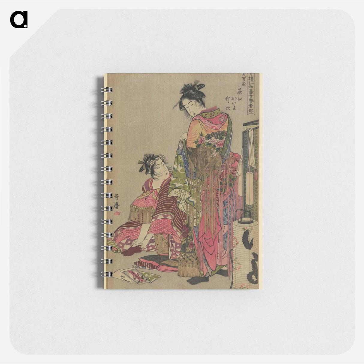 Ōmando ogie oiyo takeji - 喜多川 歌麿 Memo.