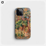 Landscape (Paysage) - Pierre Auguste Renoir Phone Case.