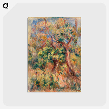 アートポストカード-Landscape (Paysage) - ピエール オーギュスト ルノワール Postcard.