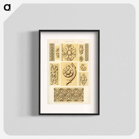 アートポスター-Grammar of Ornament Illustration
 - 装飾の文法 Poster.