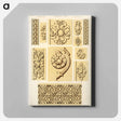 アートパネル-Grammar of Ornament Illustration
 - 装飾の文法 Canvas.