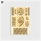 アートポストカード-Grammar of Ornament Illustration
 - 装飾の文法 Postcard.