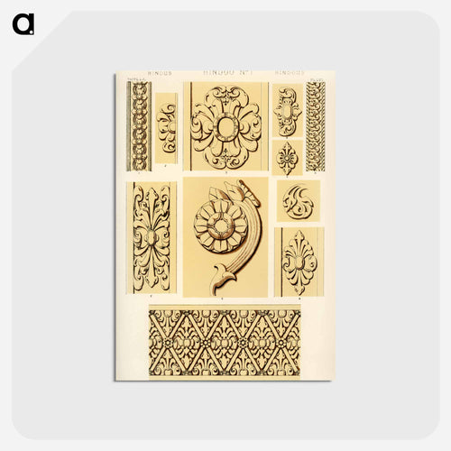 Grammar of Ornament Illustration
 - 装飾の文法 Postcard.