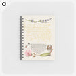 アートメモ帳-Hyssop, Insect, and Cuckoo Flower from Mira Calligraphiae Monumenta
 - 書道のお手本 Memo.