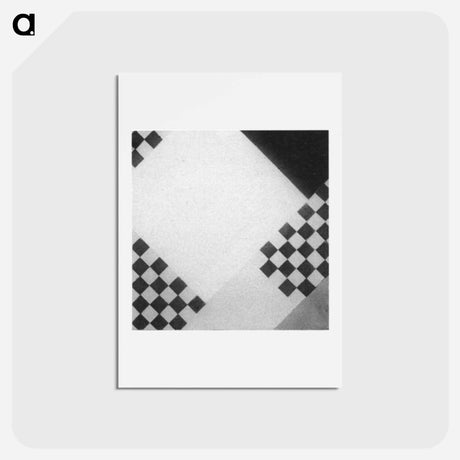 アートポストカード-Counter composition XVII - テオ ファン ドゥースブルフ Postcard.