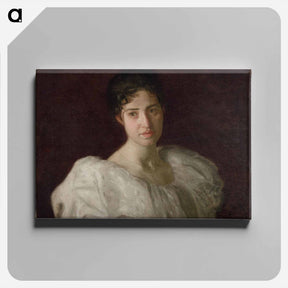 アートパネル-Portrait of Lucy Lewis - トーマス エイキンズ Canvas.