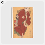 アートポストカード-Bandō Mitsugorō II as the Farmer Asakusa no Jirōsaku - 東洲斎 写楽 Postcard.