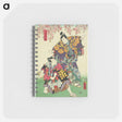 アートメモ帳-Tanzen roppo-kohtaus shosagoto-näytelmässä
 - 歌川 国貞 Memo.