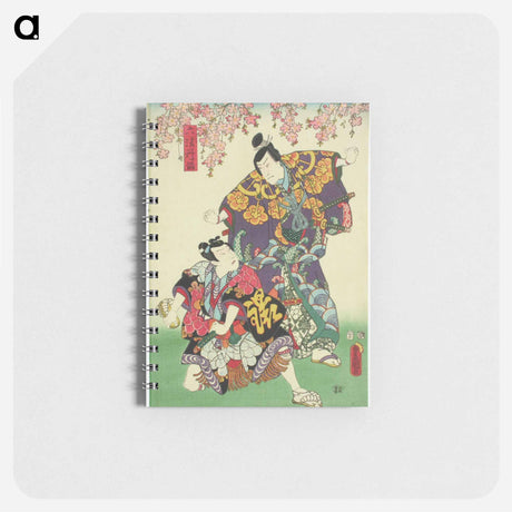 アートメモ帳-Tanzen roppo-kohtaus shosagoto-näytelmässä
 - 歌川 国貞 Memo.