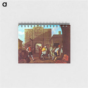 アートメモ帳-The Roast Beef of Old England - ウィリアム ホガース Memo.
