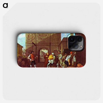 The Roast Beef of Old England - ウィリアム ホガース Phone Case.