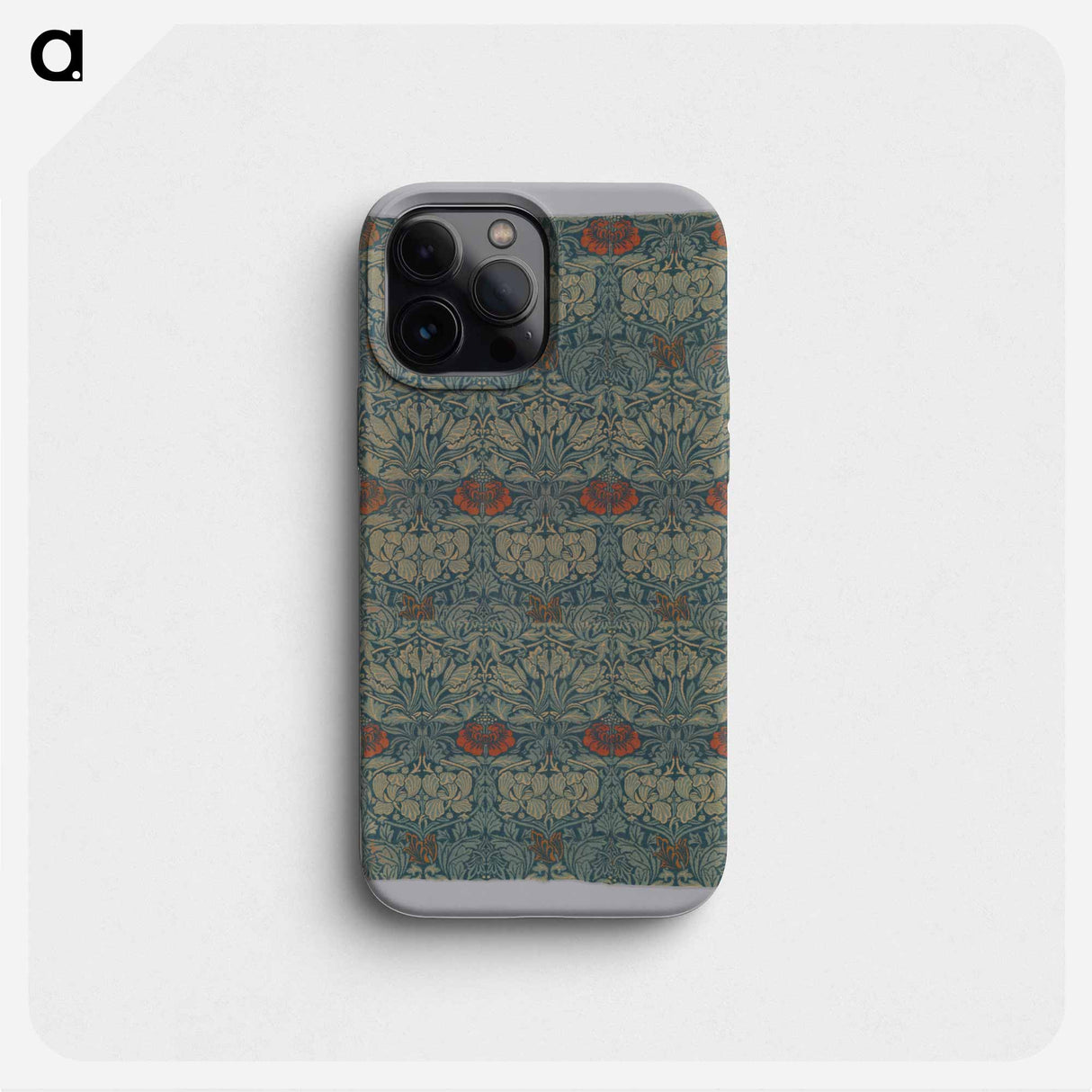 Tulip and Rose - William Morris Phone Case.