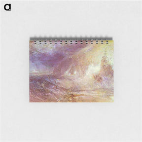 アートメモ帳-Longship Lighthouse, Lands End - ウィリアム ターナー Memo.