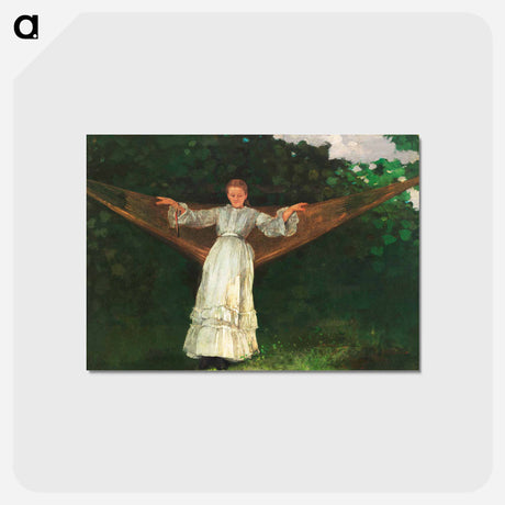 アートポストカード-Summer Afternoon - ウィンスロー ホーマー Postcard.