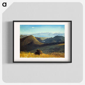 アートポスター-Mono Lake, Sierra Nevada, California - アルバート ビアスタット Poster.