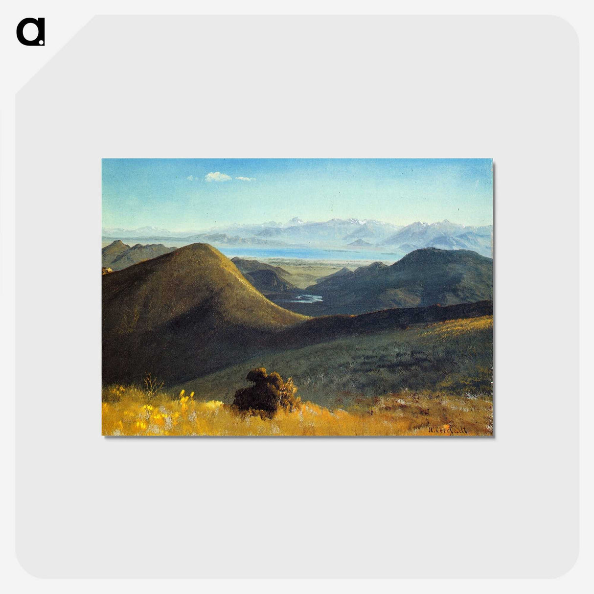 2-38_Albert-Bierstadt_postcard