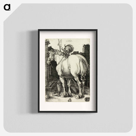 アートポスター-The Large Horse - アルブレヒト デューラー Poster.