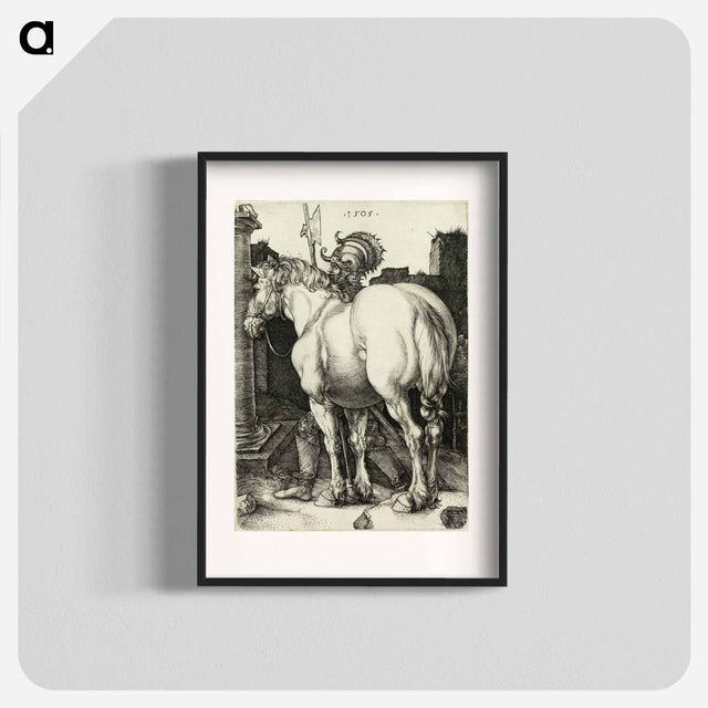 アートポスター-The Large Horse - アルブレヒト デューラー Poster.