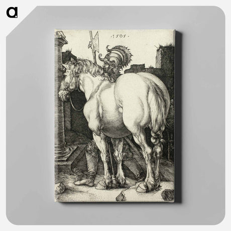アートパネル-The Large Horse - アルブレヒト デューラー Canvas.