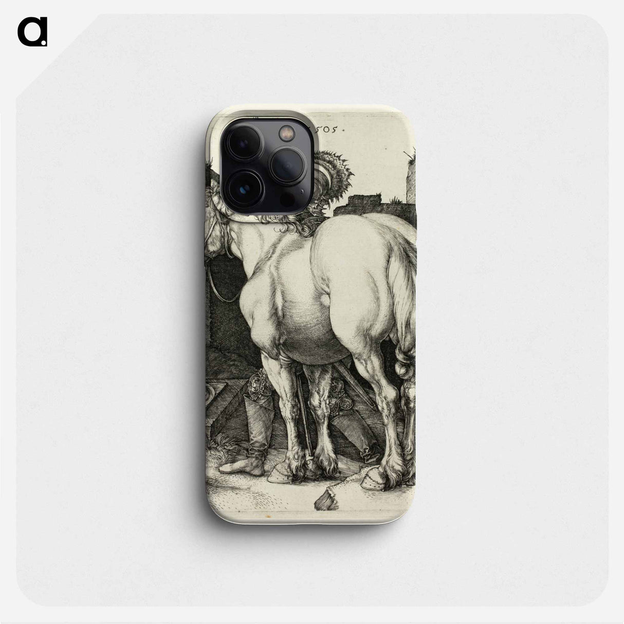 The Large Horse - アルブレヒト デューラー Phone Case.