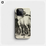 The Large Horse - アルブレヒト デューラー Phone Case.