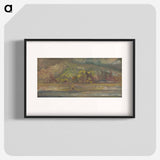 Landscape with a river - アーノルド ピーター ワイズ クビンチャン Poster.