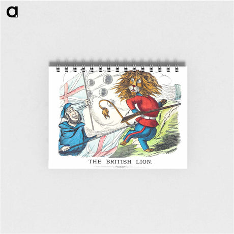 アートメモ帳-The British Lion from Un-Natural History Not Taught In Bored Schools
 - 大英図書館 Memo.