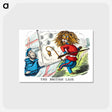 アートポストカード-The British Lion from Un-Natural History Not Taught In Bored Schools
 - 大英図書館 Postcard.