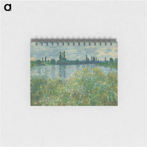 アートメモ帳-Banks of the Seine, Vétheuil - クロード モネ Memo.