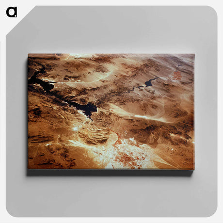 アートパネル-Las Vegas and the Southwestern United States
 - 上空からの地球 Canvas.