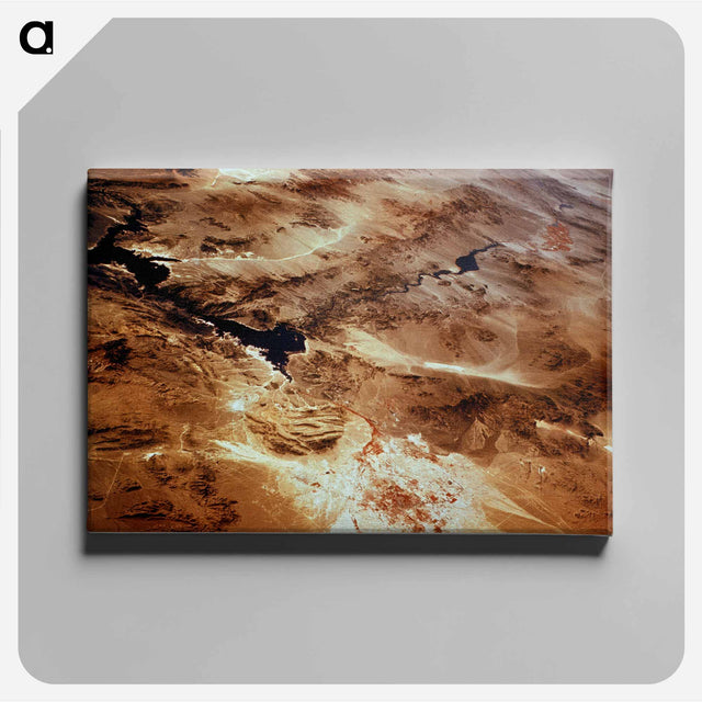 アートパネル-Las Vegas and the Southwestern United States
 - 上空からの地球 Canvas.