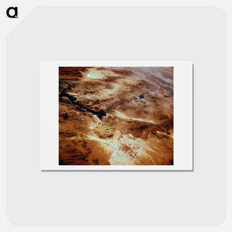 アートポストカード-Las Vegas and the Southwestern United States
 - 上空からの地球 Postcard.