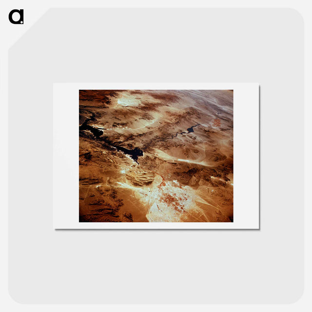 アートポストカード-Las Vegas and the Southwestern United States
 - 上空からの地球 Postcard.
