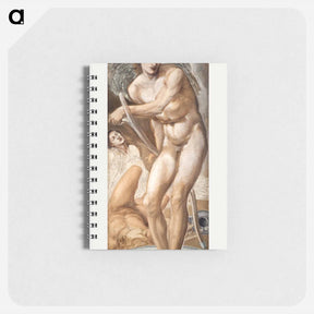 アートメモ帳-Troy Triptych - Study of Oblivion conquering Fame - エドワード バーン ジョーンズ Memo.