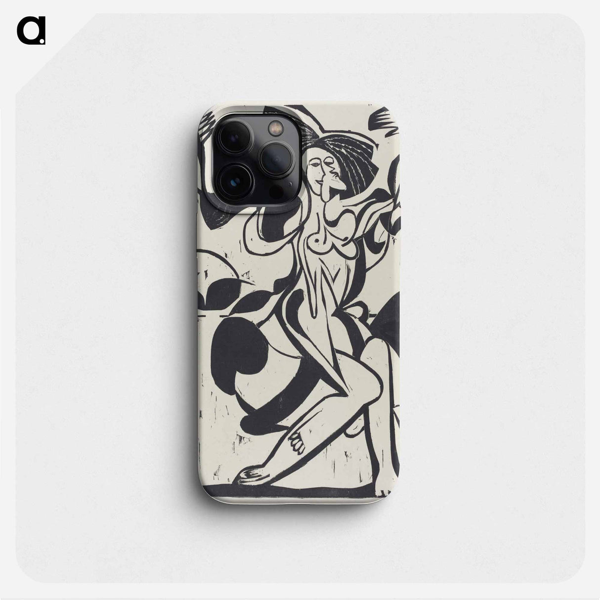 Mary Wigman's Dance - Ernst Ludwig Kirchner Phone Case.