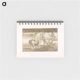 Banderillas with firecrackers - フランシスコ デ ゴヤ Memo.