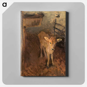 アートパネル-A Jersey Calf - ジョン シンガー サージェント Canvas.