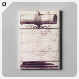 アートパネル-Telescope and Diagrams of Light Reflection
 - 国立医学図書館 Canvas.