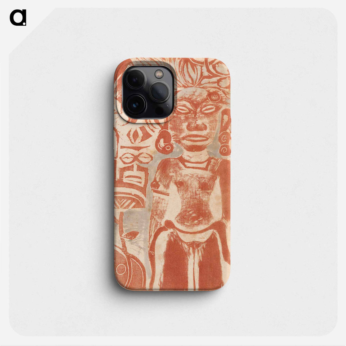 Tahitian Idol–the Goddess Hina - ポール ゴーギャン Phone Case.