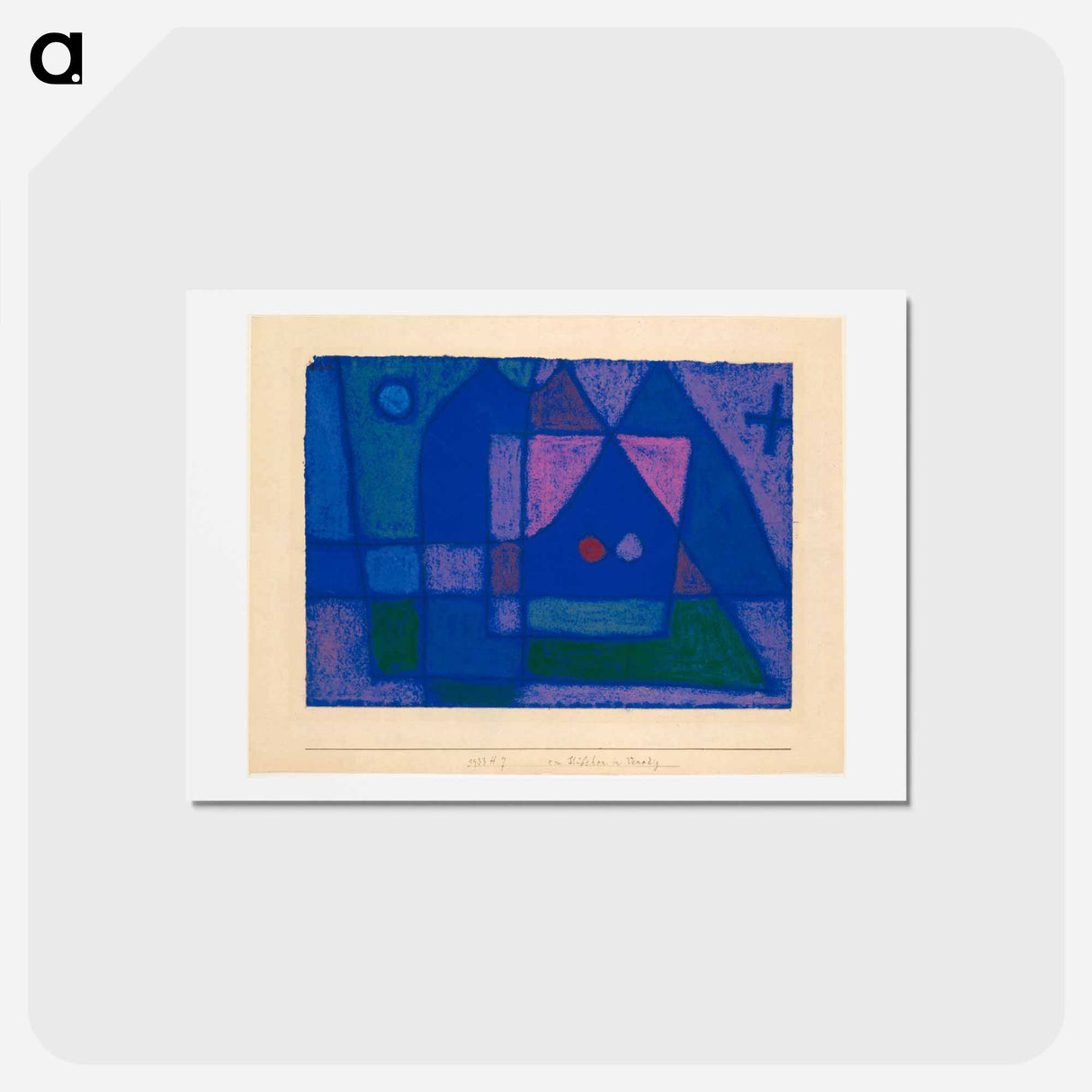 A little room in Venice
 - パウル クレー Postcard.