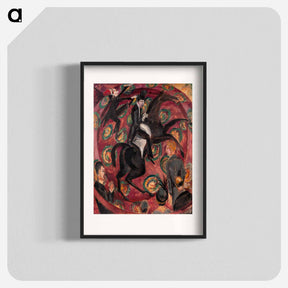 アートポスター-Circus Rider, Dancers with Castanets
 - セントルイス美術館 Poster.