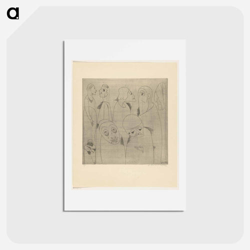 Acht figuren
 - サミュエル ジェスルン Postcard.