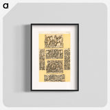 アートポスター-Nineteenth-Century Ornament Pattern
 - 装飾の文法 Poster.