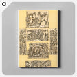 アートパネル-Nineteenth-Century Ornament Pattern
 - 装飾の文法 Canvas.