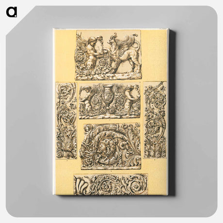 アートパネル-Nineteenth-Century Ornament Pattern
 - 装飾の文法 Canvas.
