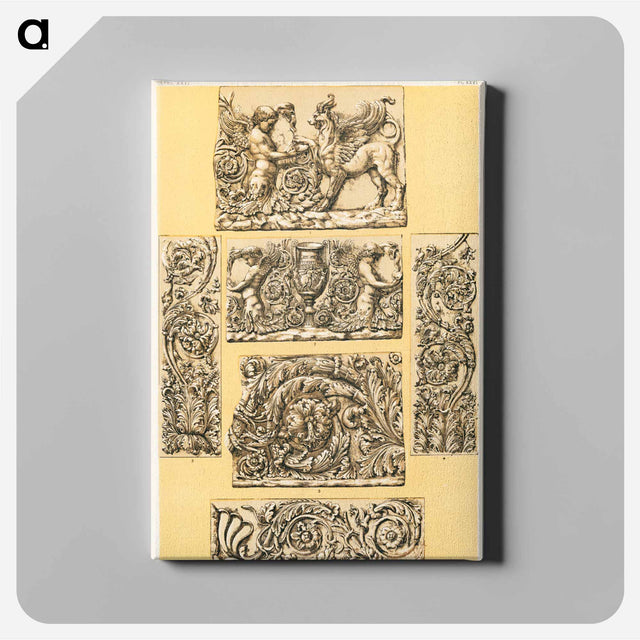 アートパネル-Nineteenth-Century Ornament Pattern
 - 装飾の文法 Canvas.