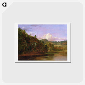 アートポストカード-Landscape (American Lake in Summer) - トーマス コール Postcard.
