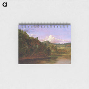 アートメモ帳-Landscape (American Lake in Summer) - トーマス コール Memo.