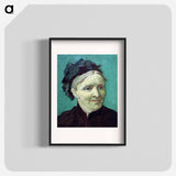 Portrait of the Artist's Mother - Vincent van Gogh Poster.