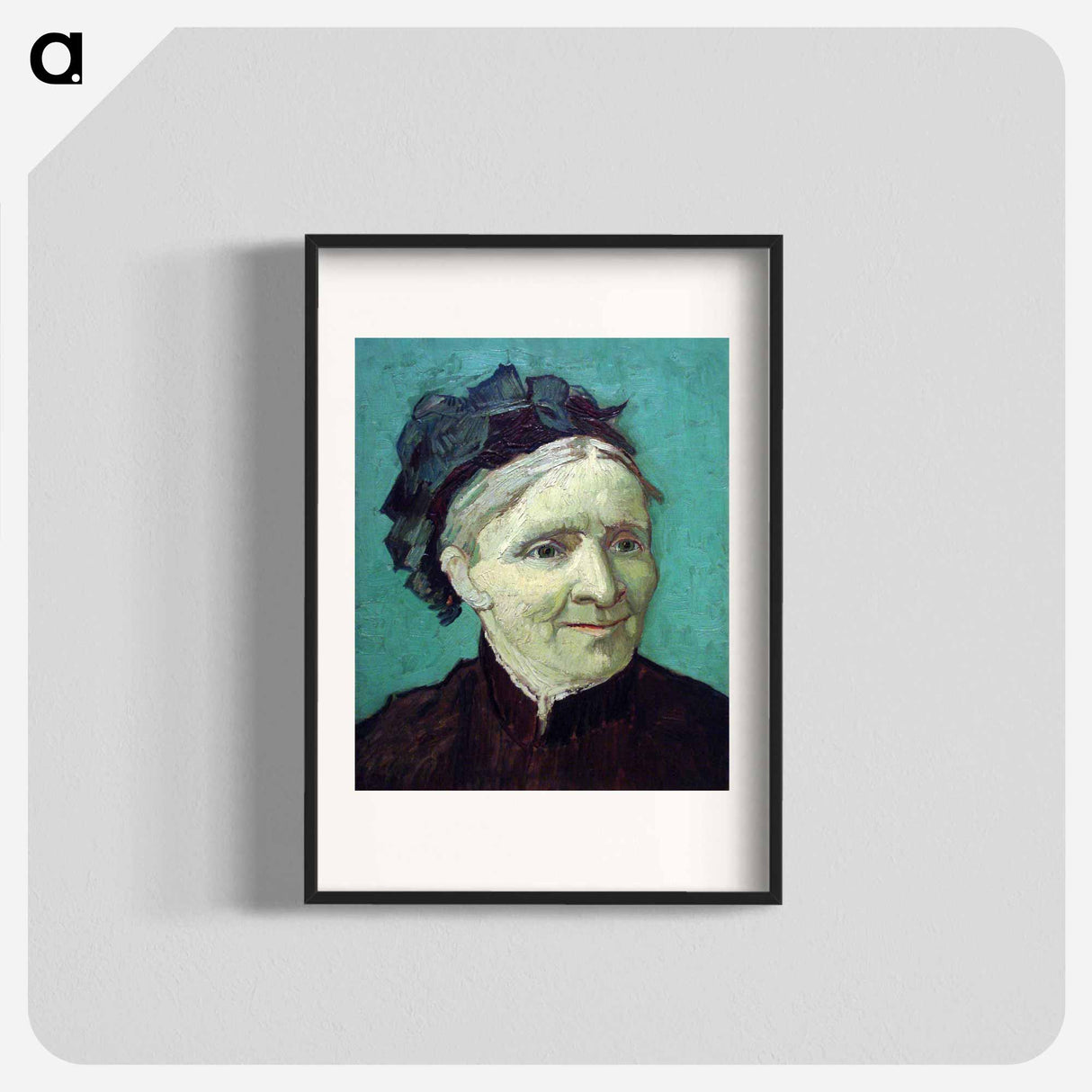 Portrait of the Artist's Mother - Vincent van Gogh Poster.